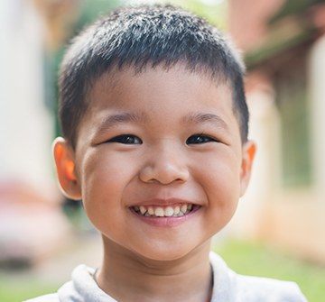 Smiling little boy